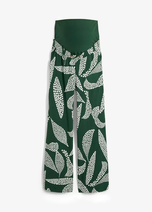 Tehotenské nohavice, Loose Fit, z padavej viskózy