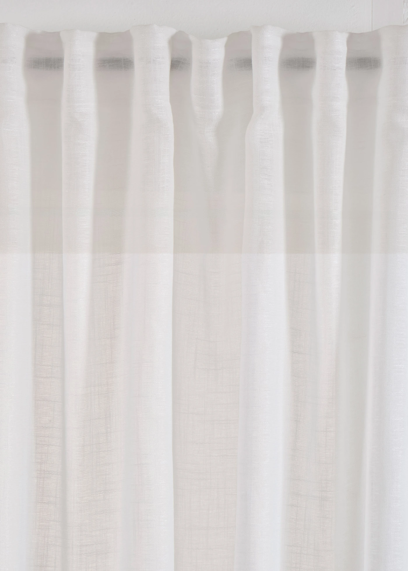 Voilage texturé (1 pce) • blanc • Boutique bonprix