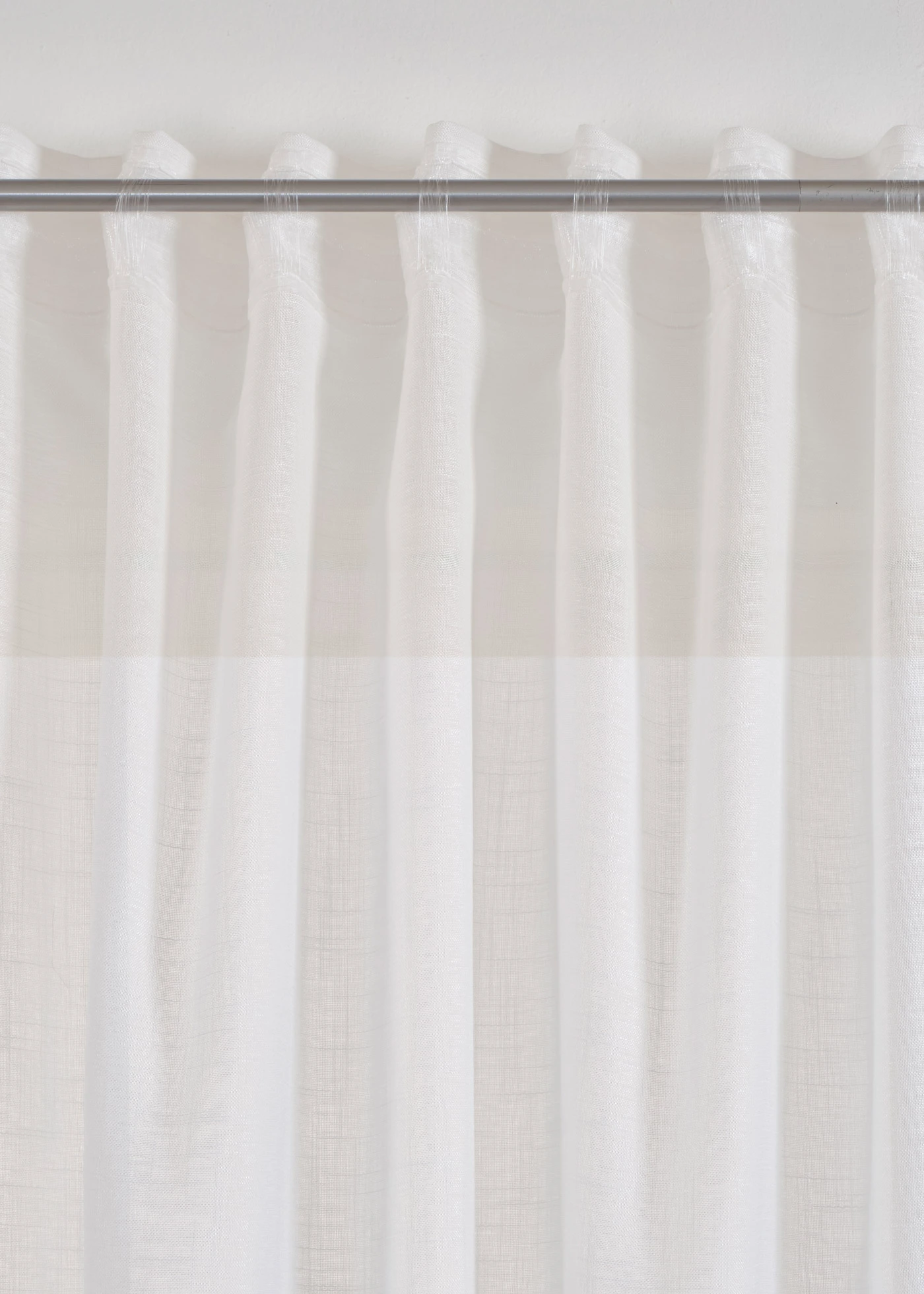 Gordijn met structuur, ook verkrijgbaar in extra lang (1 stuk) • wit • bonprix online shop