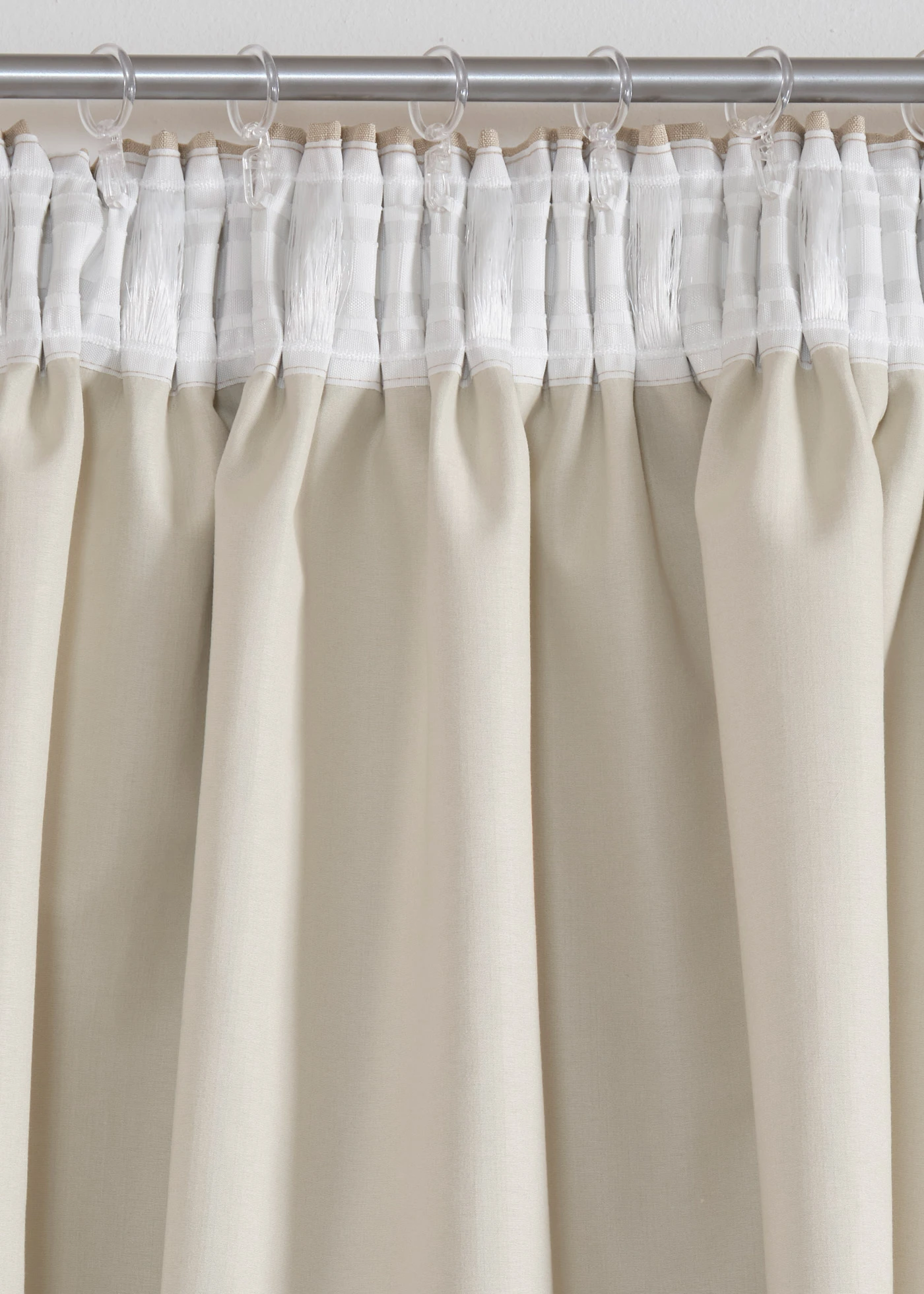 Rideau occultant texturé avec dos de même couleur (1 pce) • beige • Boutique bonprix