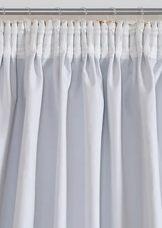 Verduisterend gordijn met een glanzend dessin, ook verkrijgbaar in extra lange uitvoering (1 stuk) • crème-goudkleur • bonprix online shop