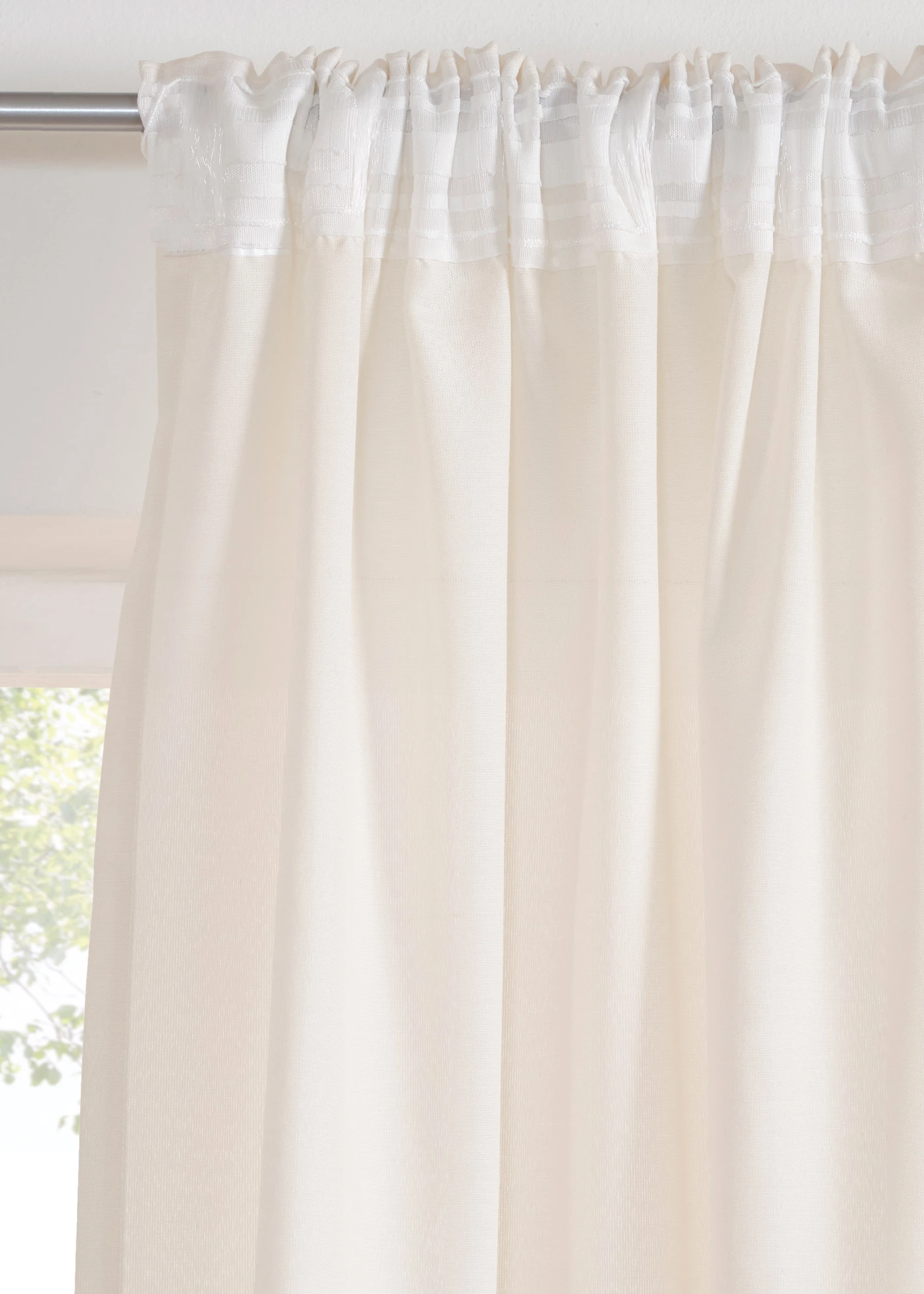 Rideau (1 pce) • crème • Boutique bonprix