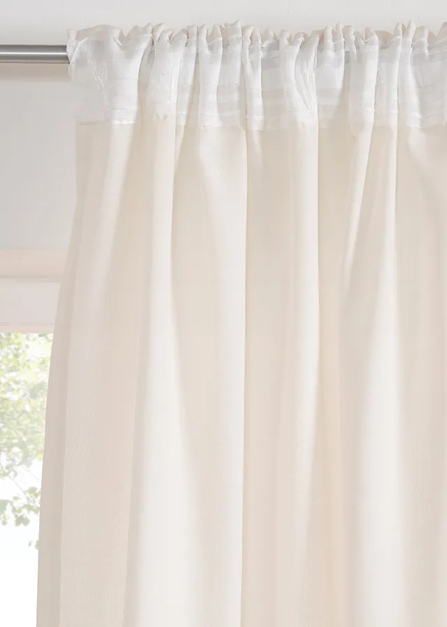 Rideau (1 pce) • crème • product-page.page-title-suffix