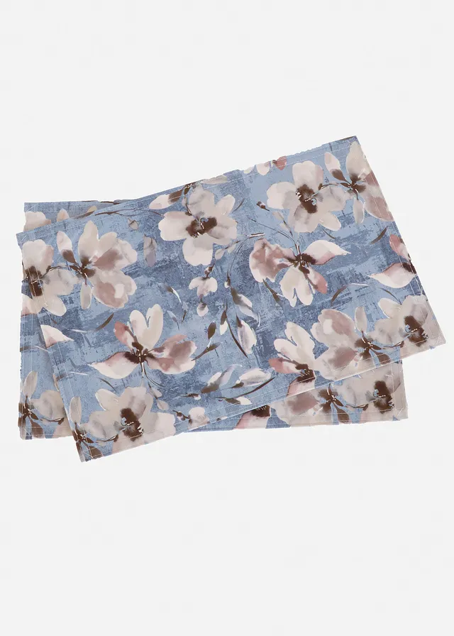 Set accesorii de masă cu imprimeu floral (set/2 piese)