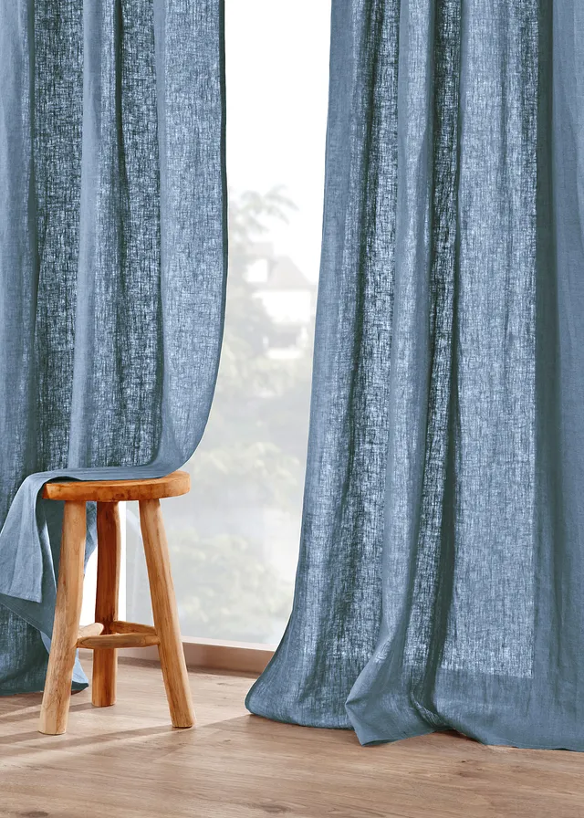 Draperie din țesătură de in (1 buc.)