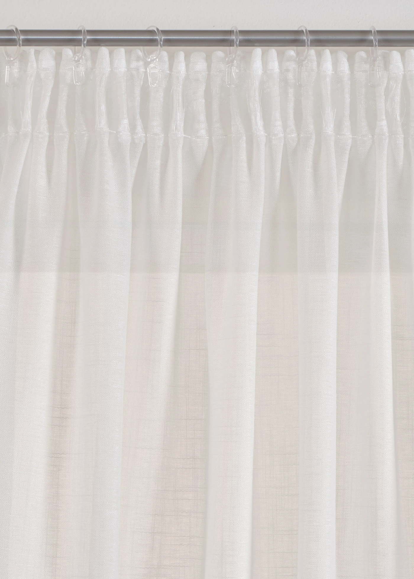 Gordijn met structuur, ook verkrijgbaar in extra lang (1 stuk) • wit • bonprix online shop