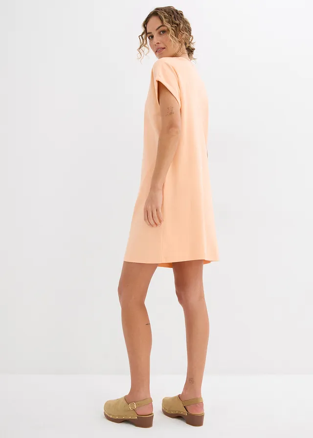 Shirtjurk van stevige interlock, Kleur: melba