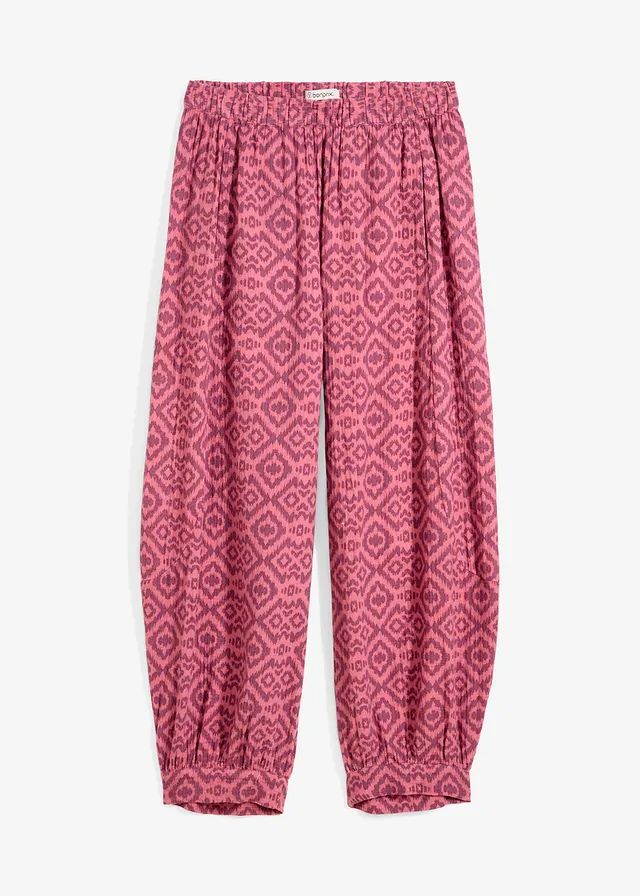 Pantaloni șalvari, integral din bumbac