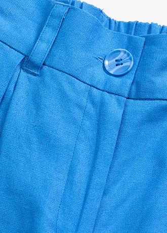 Bermuda en lin mélangé • bleu glacier • Boutique bonprix