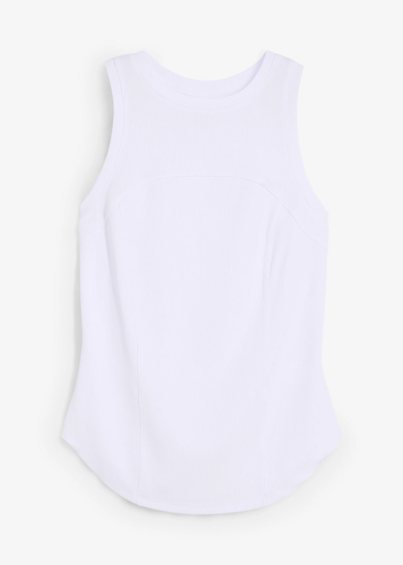 Tanktop met siernaden • wit • bonprix online shop