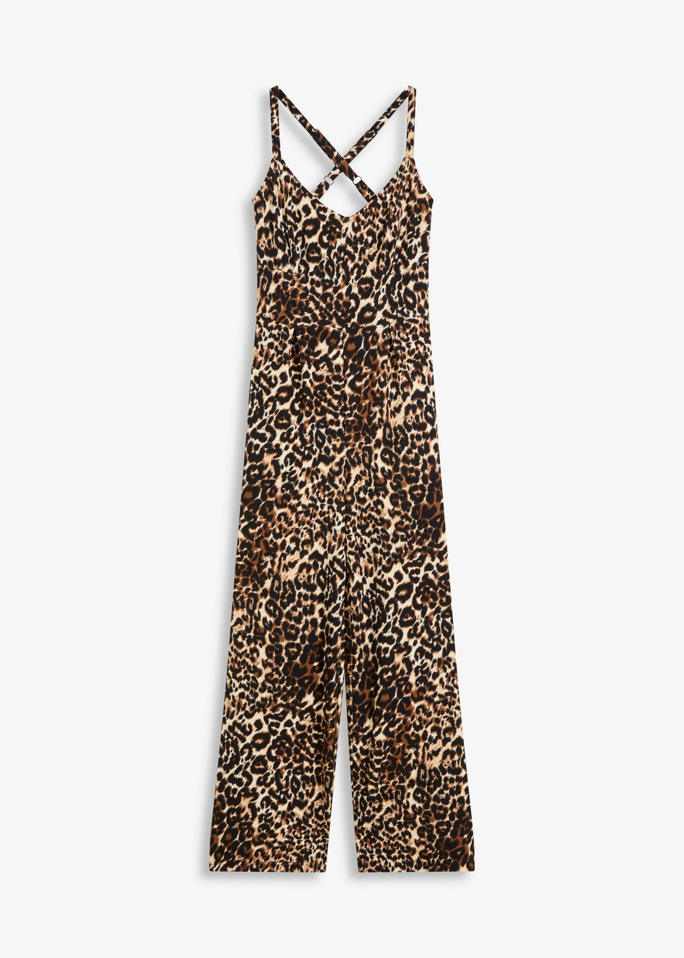 Žerzejový overal • s leopardím potiskem • bonprix obchod