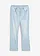 Jeansy flared, high waist, cropped, kolor: jasnoniebieski denim "used"