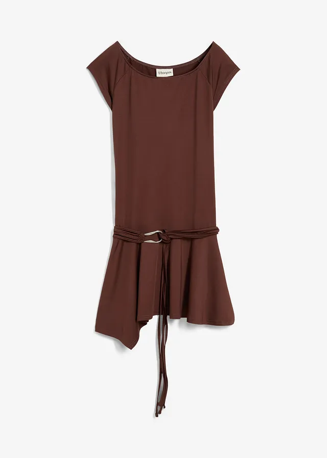 Rochie din tricot cu detaliu curea