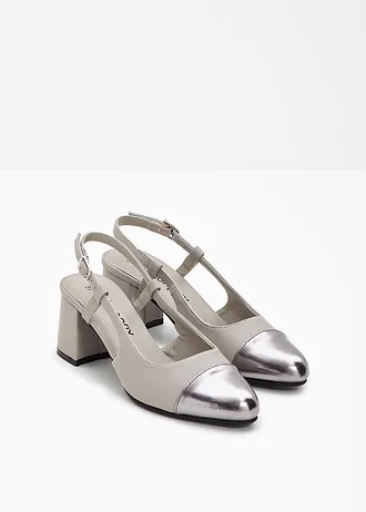 Slingback pumps • grijs • bonprix online shop