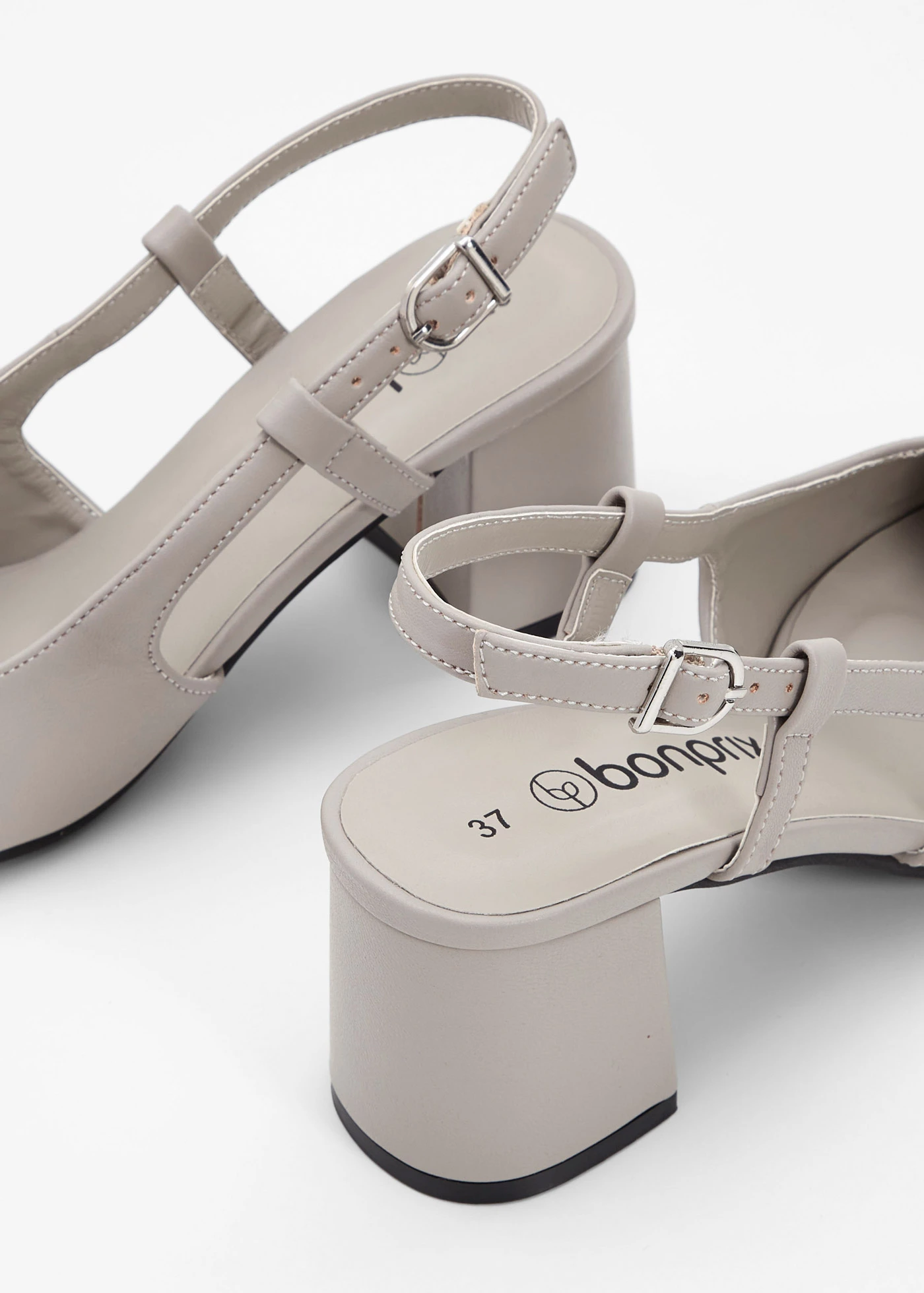 Slingback pumps • grijs • bonprix online shop