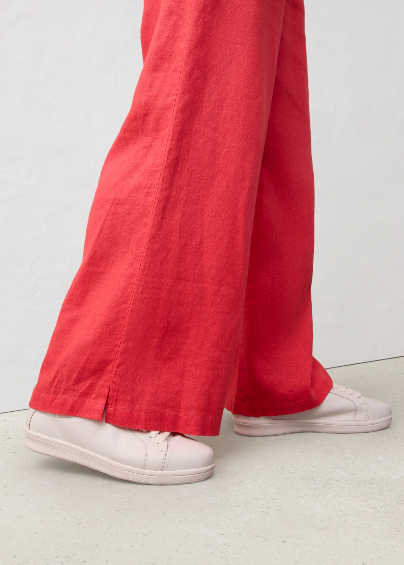 Linnen palazzo broek • paradijspink • bonprix online shop