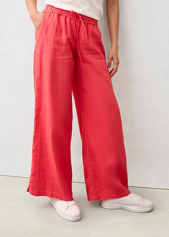 Linnen palazzo broek • paradijspink • bonprix online shop