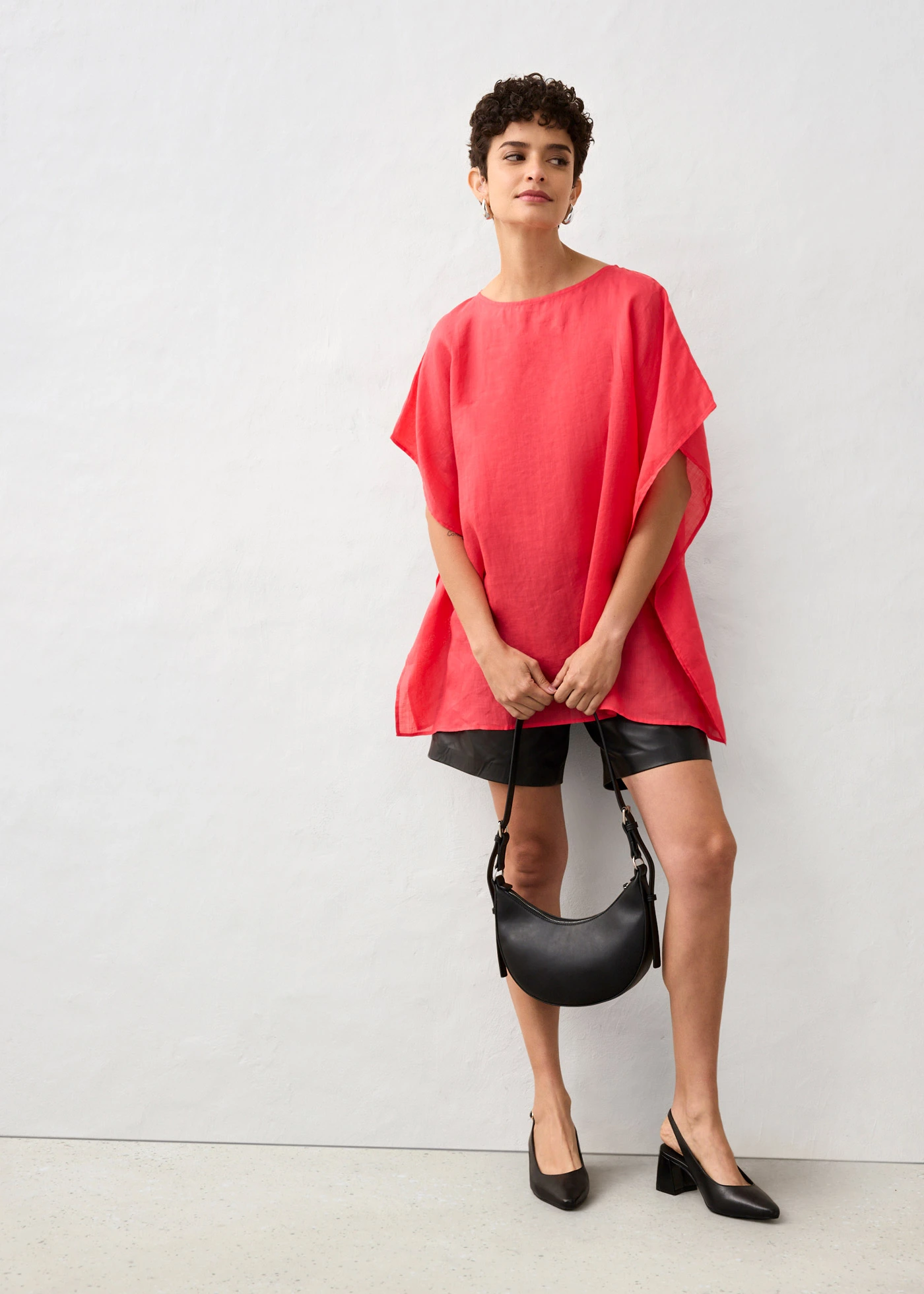 Tunika z ramie • rajská pink • bonprix obchod