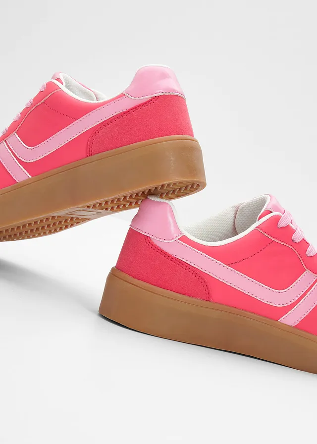 Plateau sneakers in retrolook • paradijspink-roze • product-page.page-title-suffix