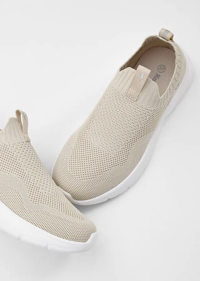 Kangaroos instappers, Kleur: beige