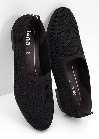 Pantofi casual Jana, cu lățime comodă • negru • magazin bonprix