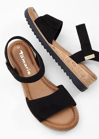 Sandaletten van Tamaris • zwart • bonprix online shop