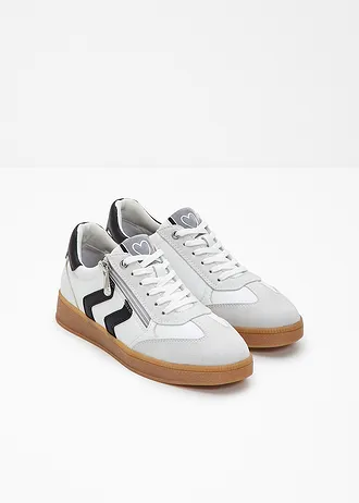 Sneakers van Marco Tozzi • wit/zwart • bonprix online shop