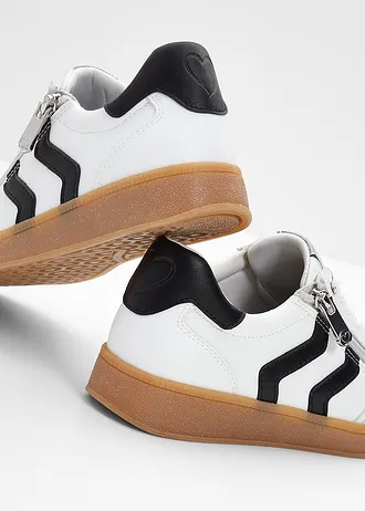 Sneakers van Marco Tozzi • wit/zwart • bonprix online shop
