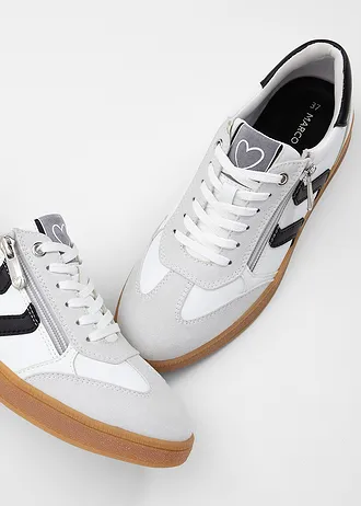 Sneakers van Marco Tozzi • wit/zwart • bonprix online shop
