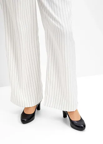 Escarpins en cuir Tamaris • noir • Boutique bonprix