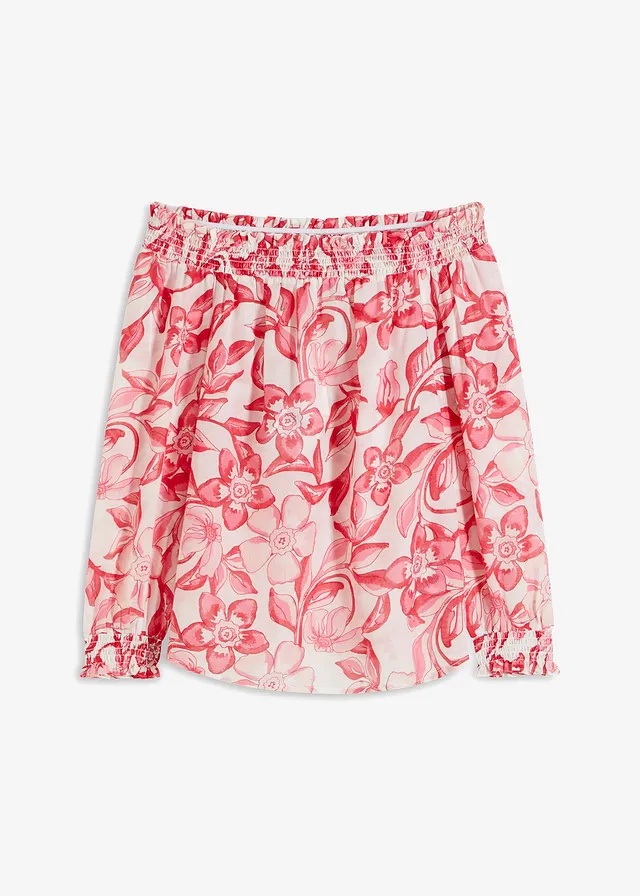 Carmen blúzka s potlačou