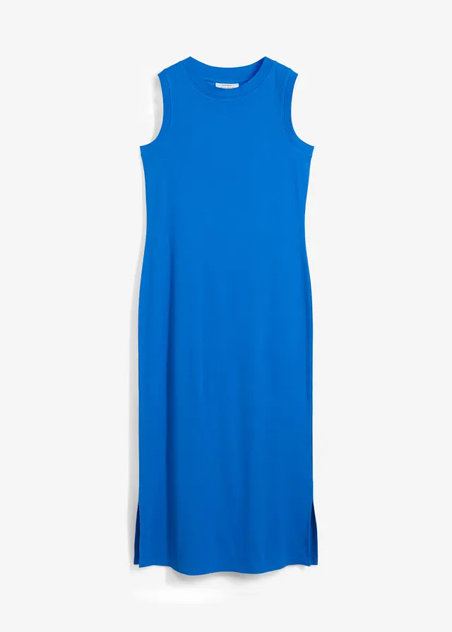 Jersey jurk van katoen met stretch