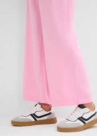 Culotte nohavice z jemného viskózového mixu • ružová • obchod bonprix