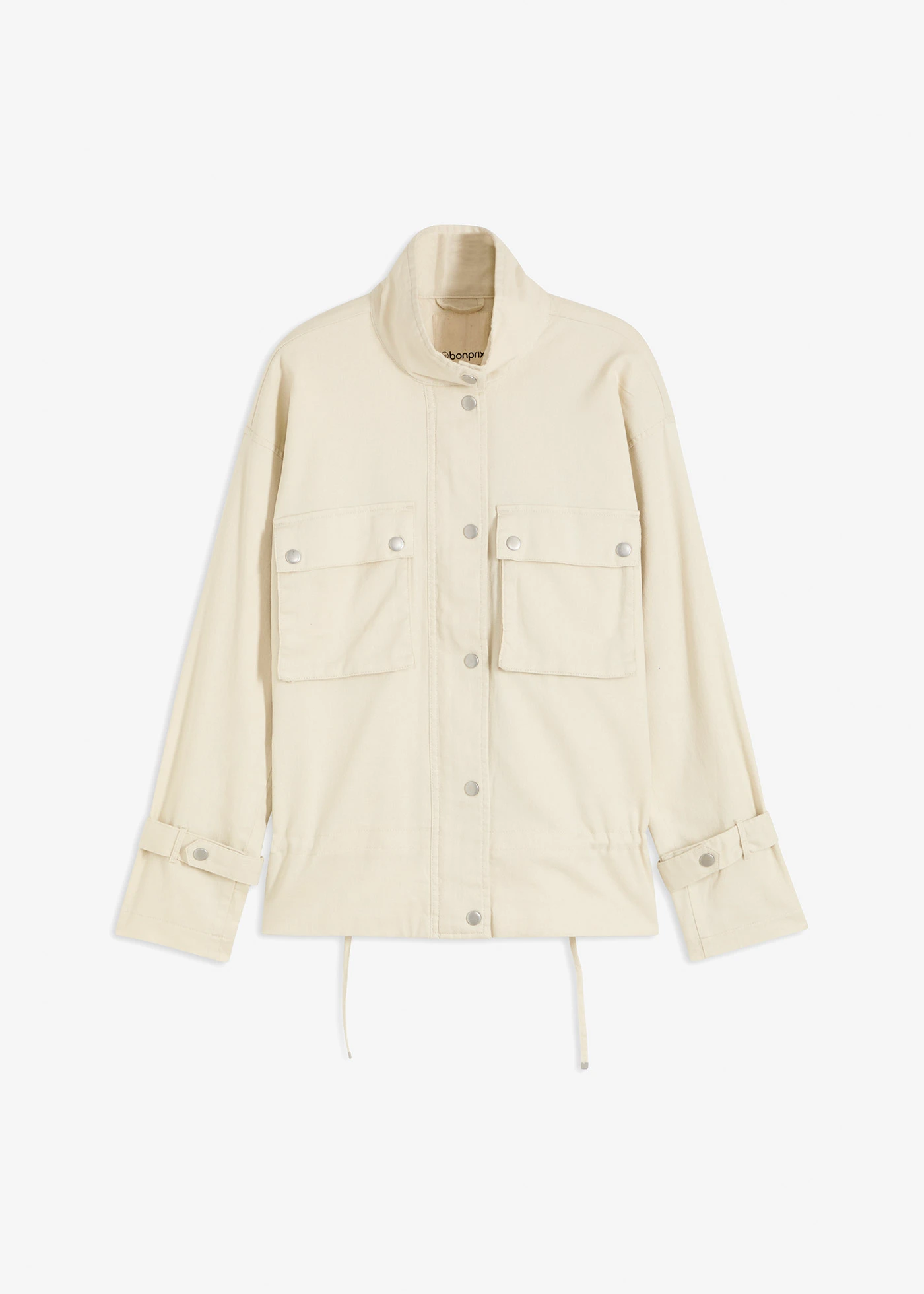 Bomber van puur katoen • ecru • bonprix online shop