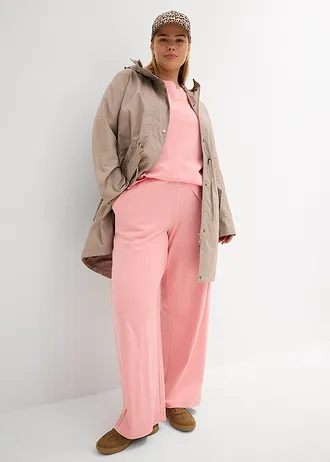 Longshirt van interlock, Kleur: soft roze