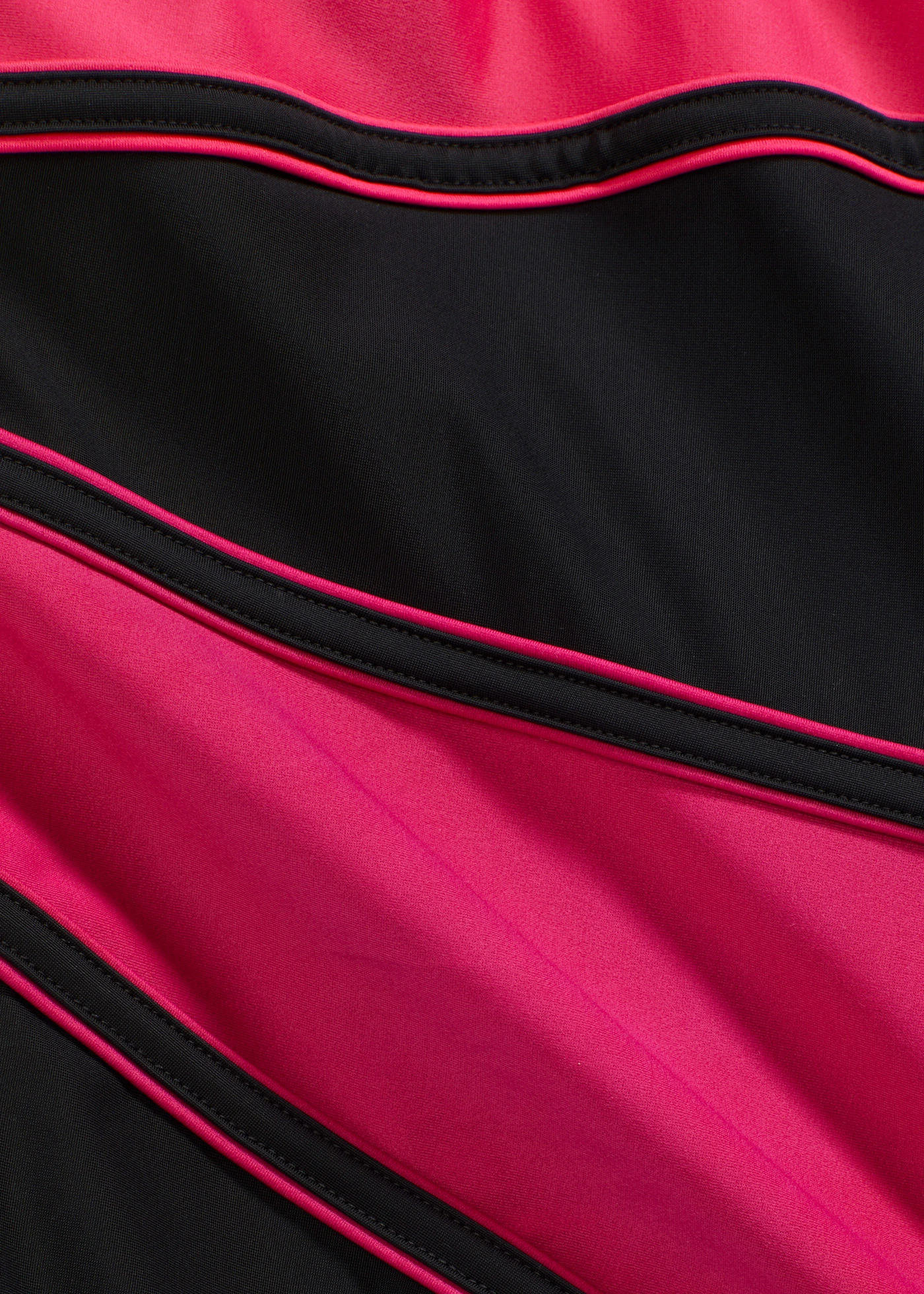 Corrigerend badpak, sterk corrigerend • zwart/pink • bonprix online shop