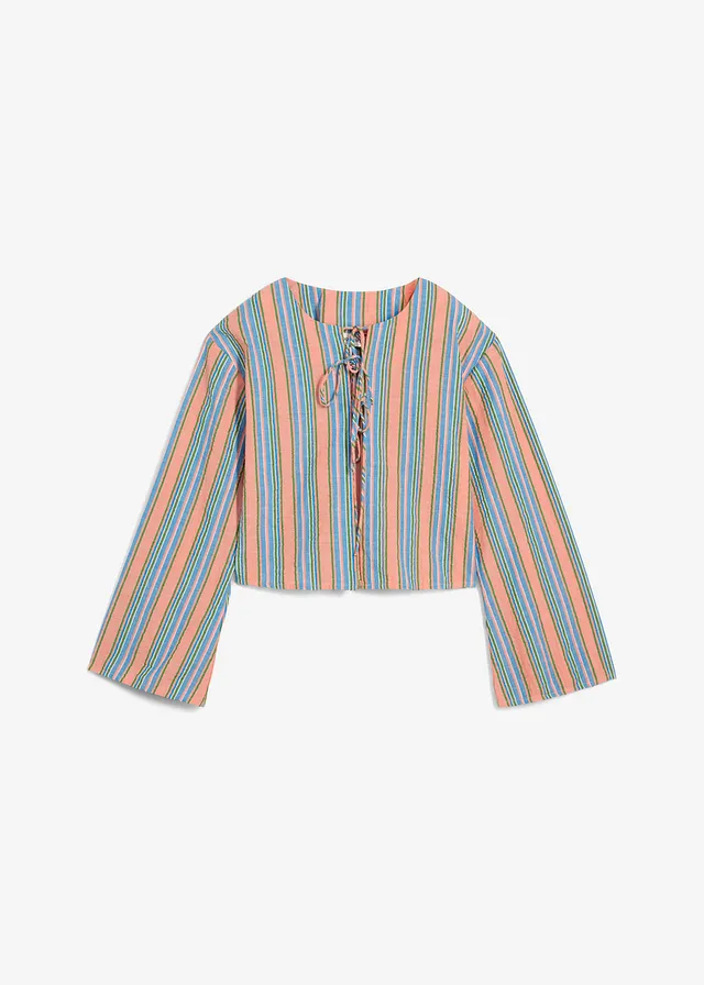 Halenka z čisté bavlny • pestré barvy s proužky • bonprix obchod