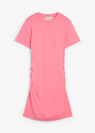 Shirtjurk met plooien • lotuspink • bonprix online shop