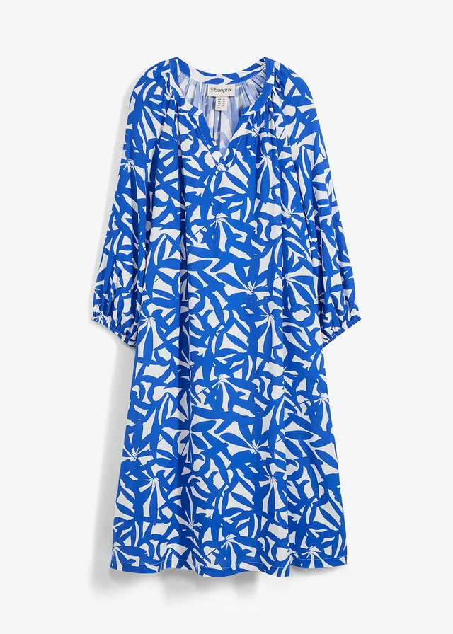 Krátke viskózové šaty