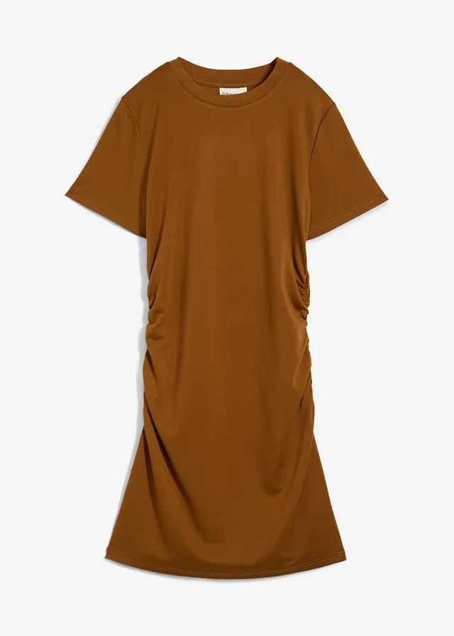 Rochie tricot cu fronseuri