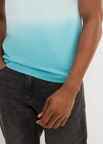 Tanktop van katoen (set van 2) • kristalblauw+pastelmint • bonprix online shop