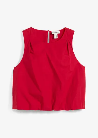 Blousetop van puur katoen • chilirood • bonprix online shop