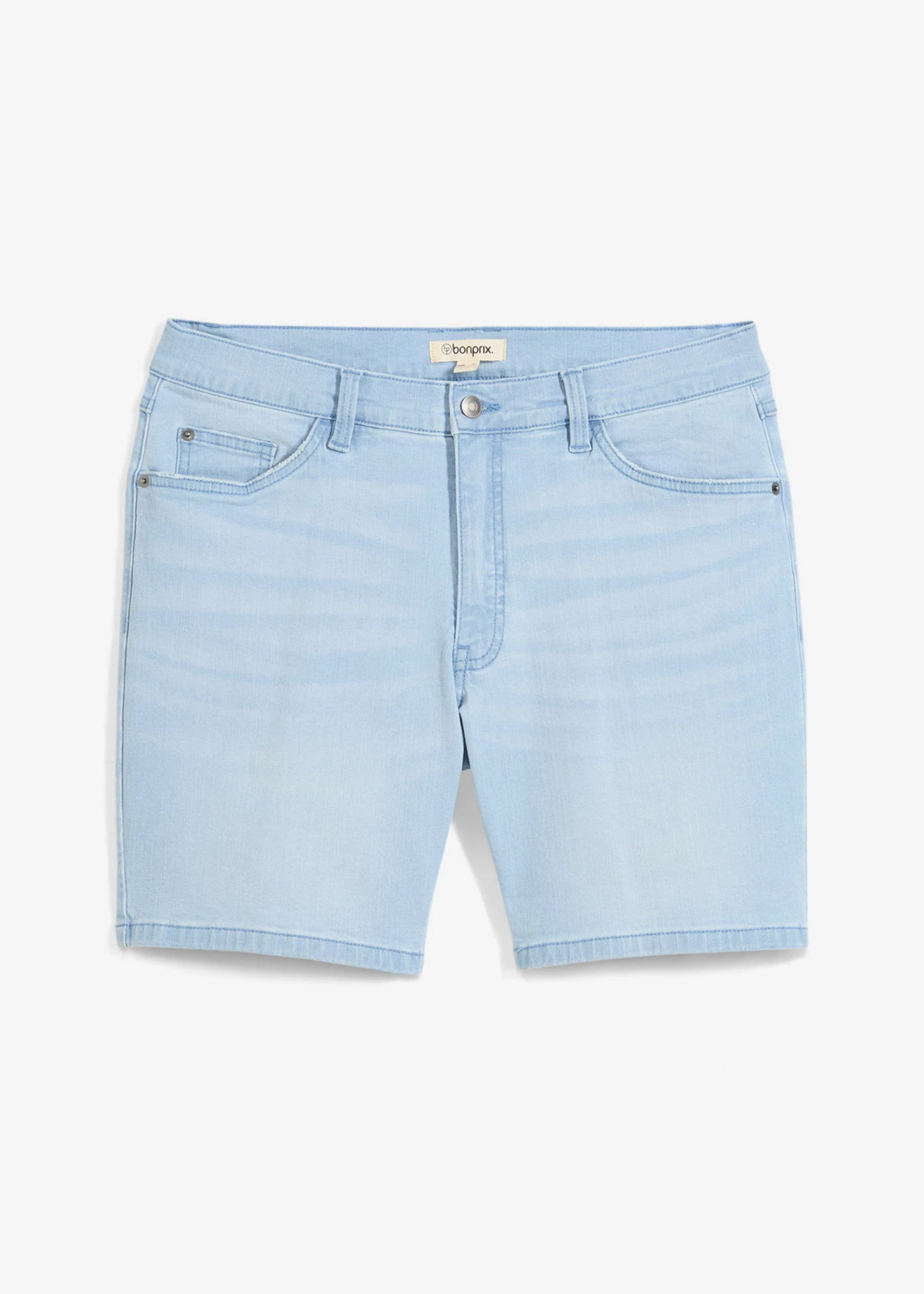 Strečové džínové šortky, Loose Fit, extra široké • ledově modrý denim • bonprix obchod