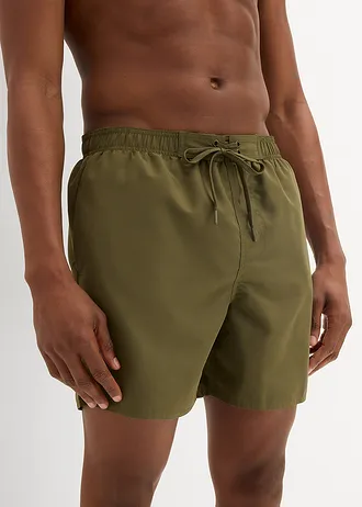 Short de bain avec poches • olive foncé • Boutique bonprix