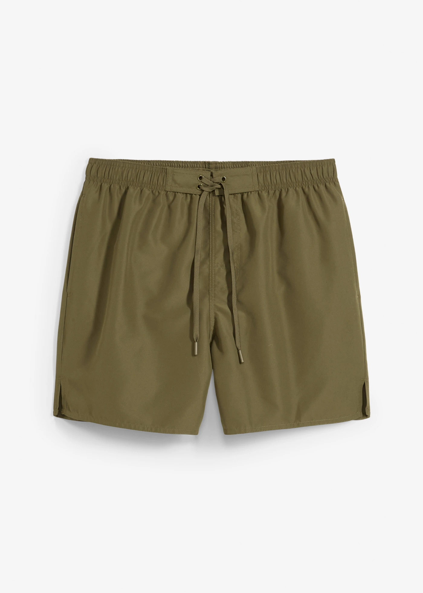 Zwemshort met zijzakken • donkerolijfgroen • bonprix online shop