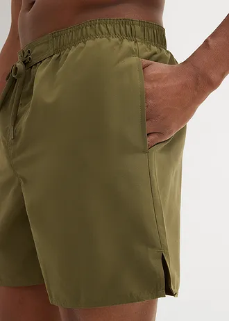 Short de bain avec poches • olive foncé • Boutique bonprix