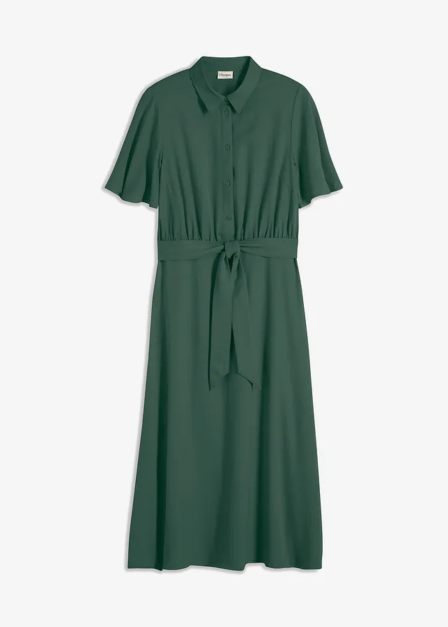 Blousejurk met strikceintuur