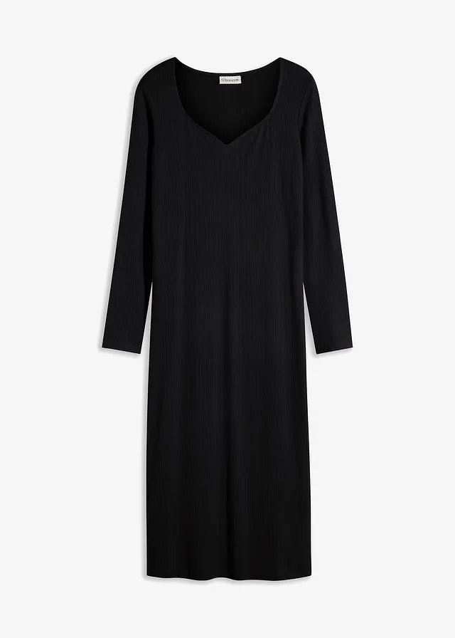 Rochie midi ripsată