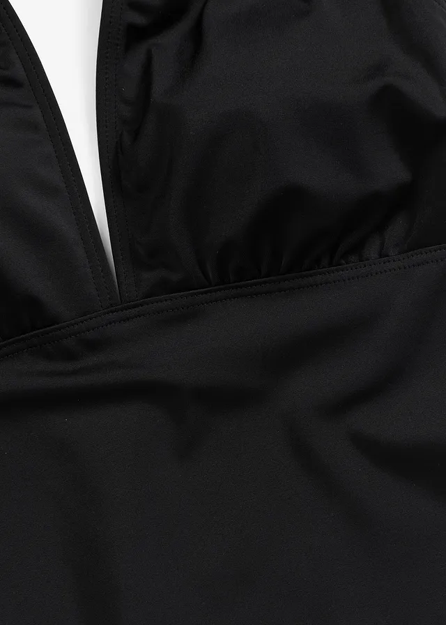 Maillot 1 pièce dos nu, décolleté V plongeant • noir • product-page.page-title-suffix