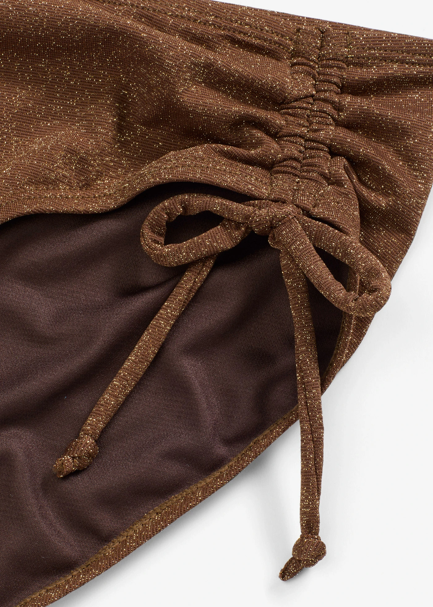 Bas de bikini brillant • marron • Boutique bonprix